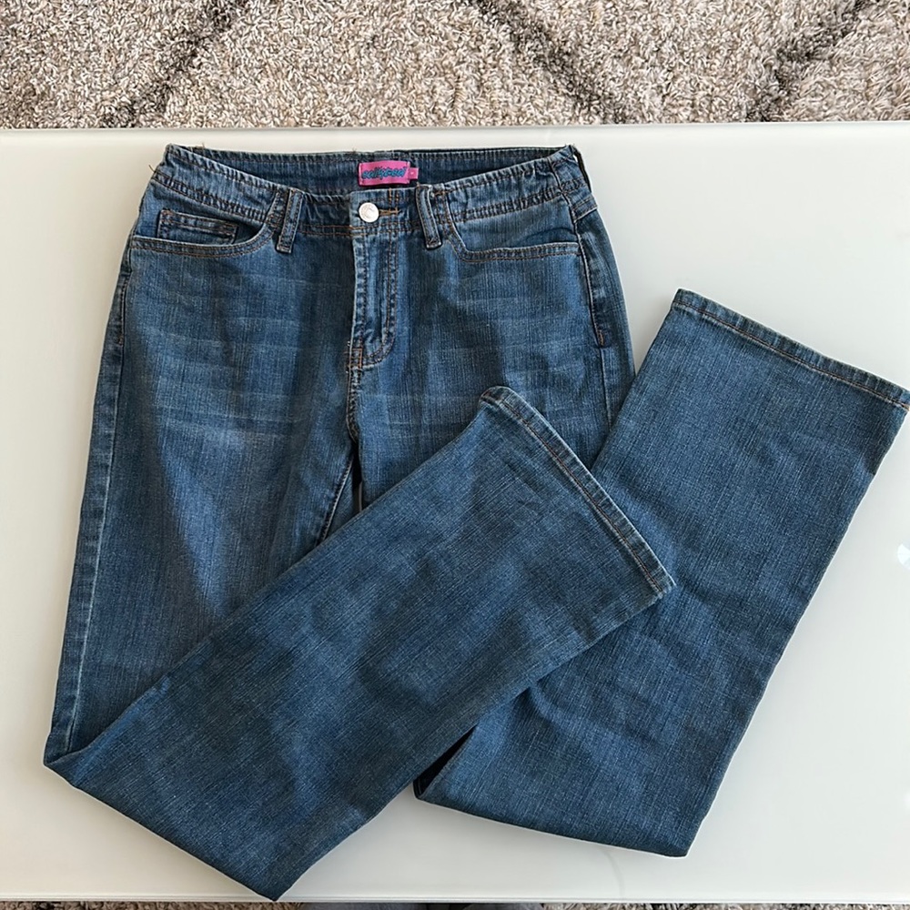 straight leg jeans